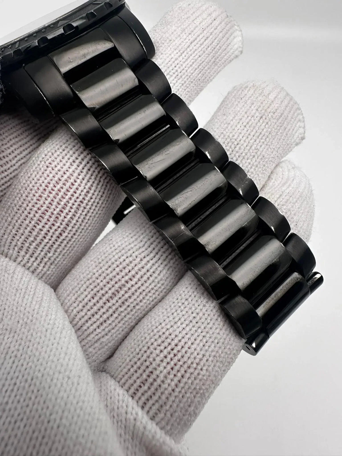 Coated PVD (Good) 800 Black Pre-Owned Quartz Steel Watch Movado 2600119 Series