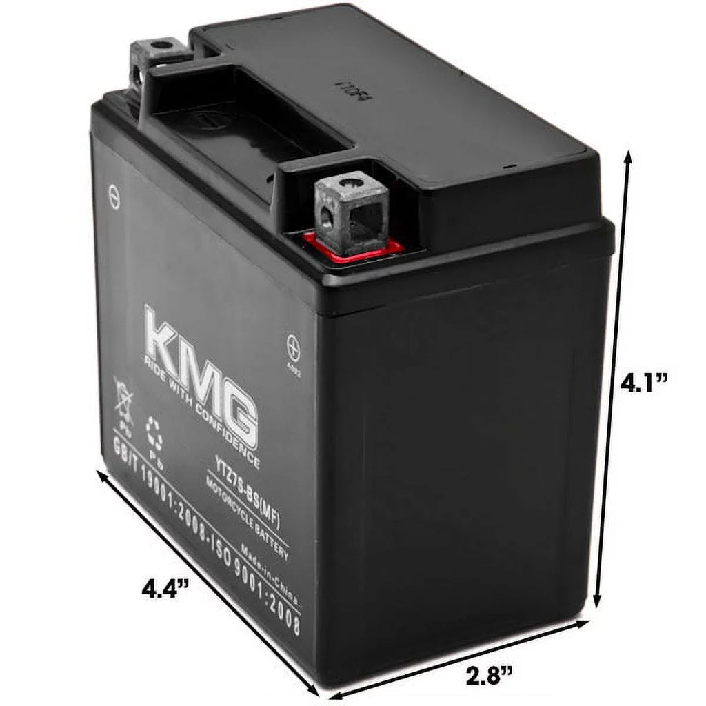 YTZ7S Powersport Watercraft Motorcycle Battery Sealed 12V with SP 50 Scooter Compatible 2002-2012 CHF50 Battery Replacement Maintenance Free Metropolitan, II, KMG Performance Honda High SMF