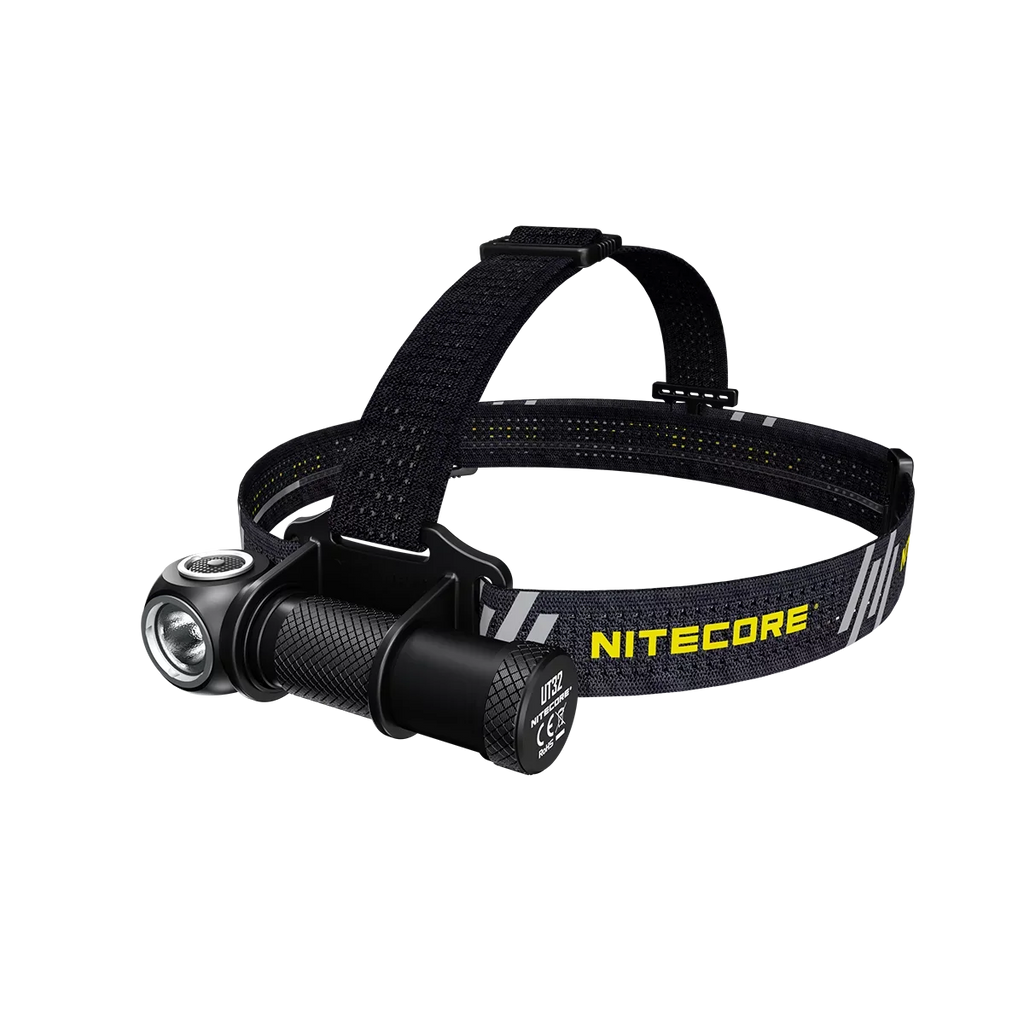 Battery Cable with 1xNitecore Value UT32 V6 V6 White) USB Headlamp Rechargeable XP-L USB and Dual Emitter White) Cool - (3000K, - ECO-SENSA Bundle: NL1834R Nitecore Warm XP-L2 1xFree (5700K,