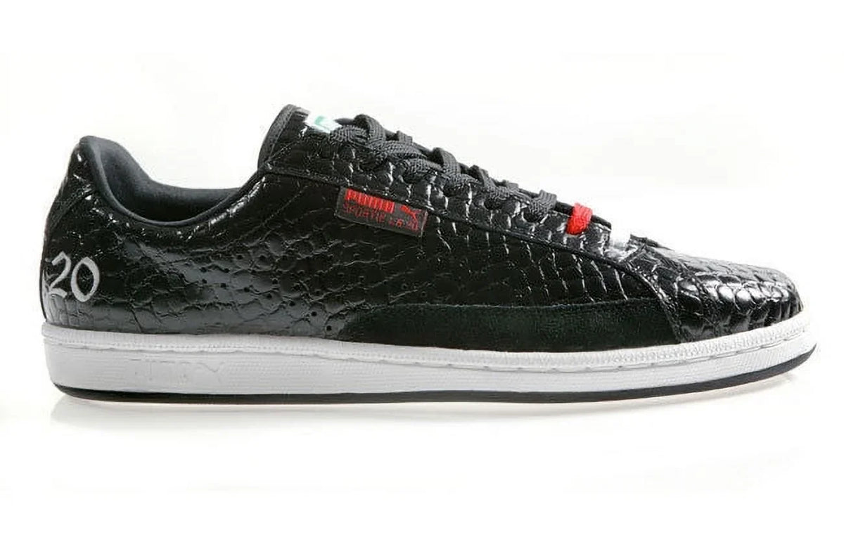 / SKIN WOMEN MATCH MEN 7 5.5 LA. BLACK NEW CROCODILE UNISEX SHOES SPORTIE