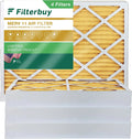 MERV 12x18x4 11 AC Furnace Pleated Filters Air (4-Pack) Filterbuy HVAC