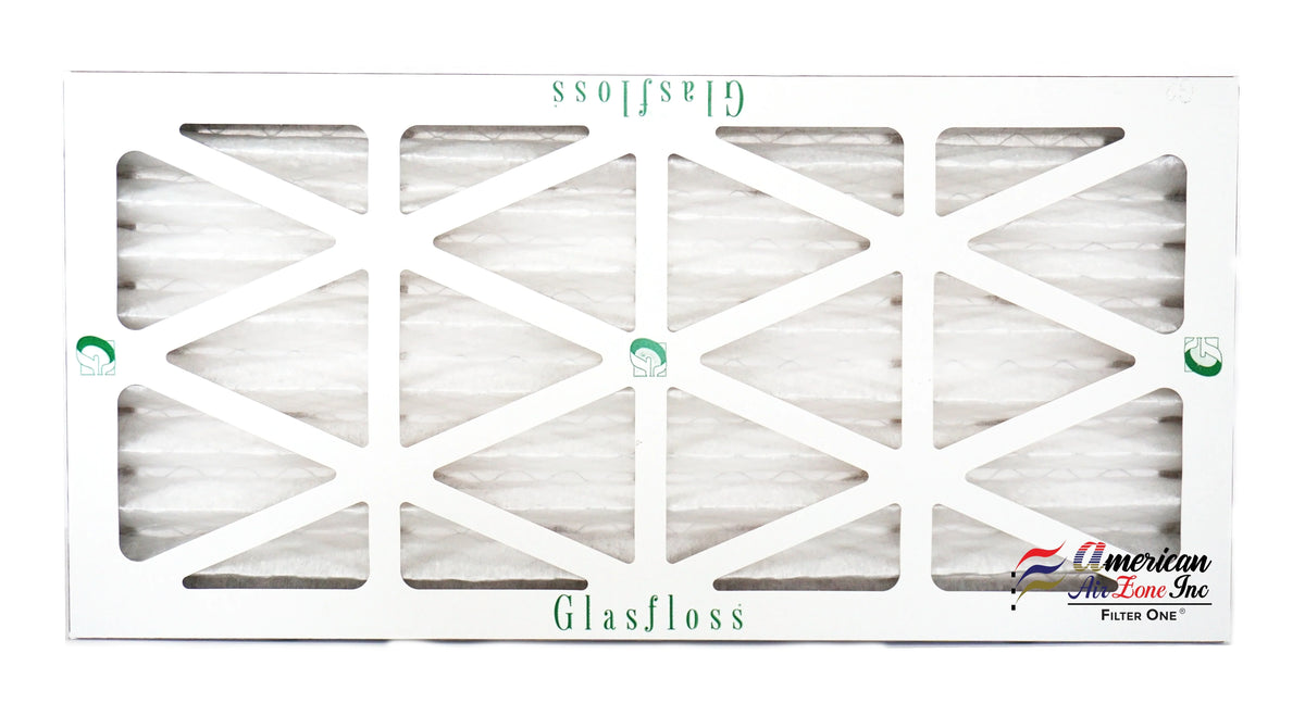 Glasfloss 4) Filter - 10 Made MERV - In of Filter Pleated Air USA. Furnace 12x25x2 The 2" Home Office - (Pack Air or HVAC AC or - - Filter - Air