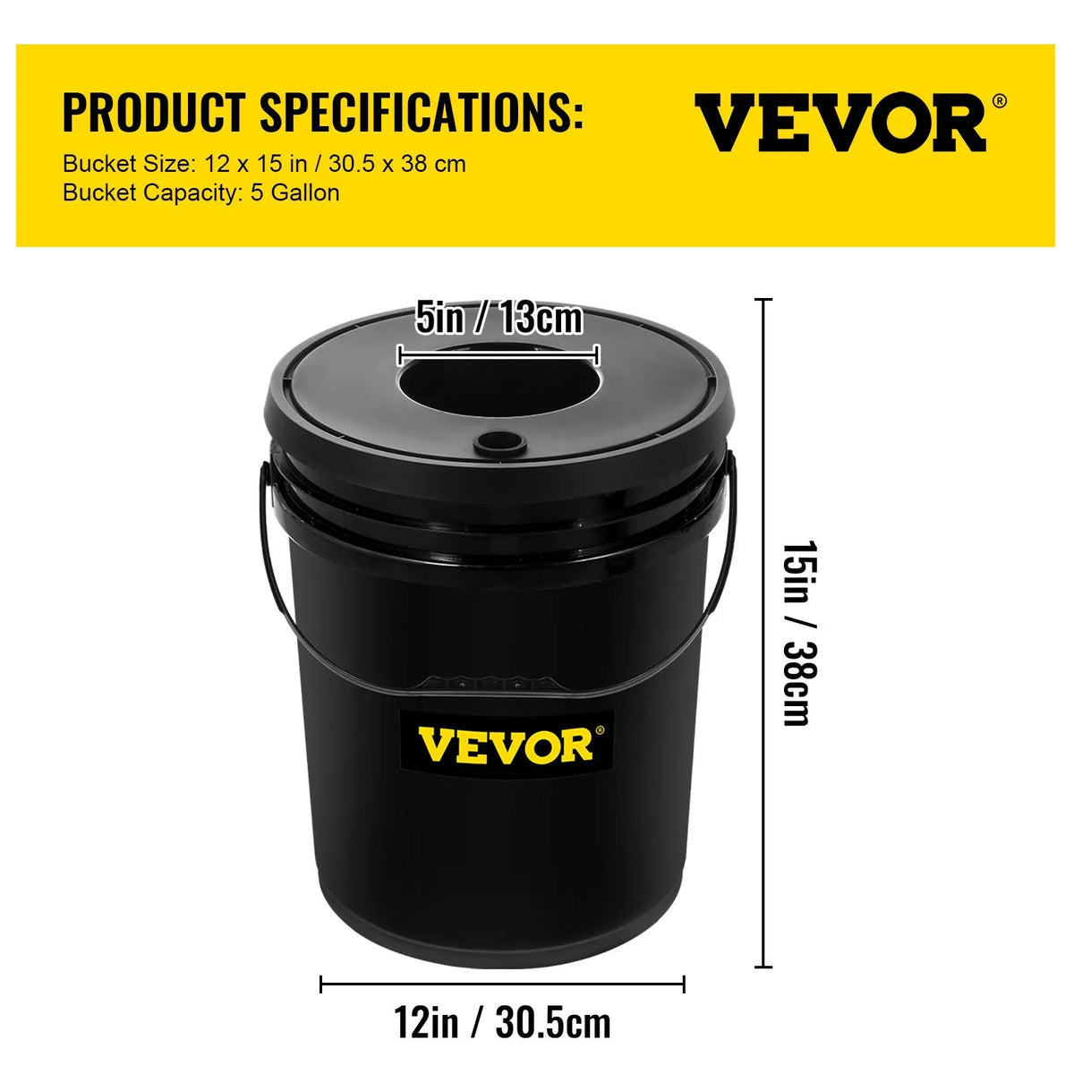 Leafy Vegetables with VEVOR Indicator DWC Kit, for Air Grow System Stone liquid 5-Gallon, Hydroponic 4-Bucket & Level Pump, Indoor/exterior
