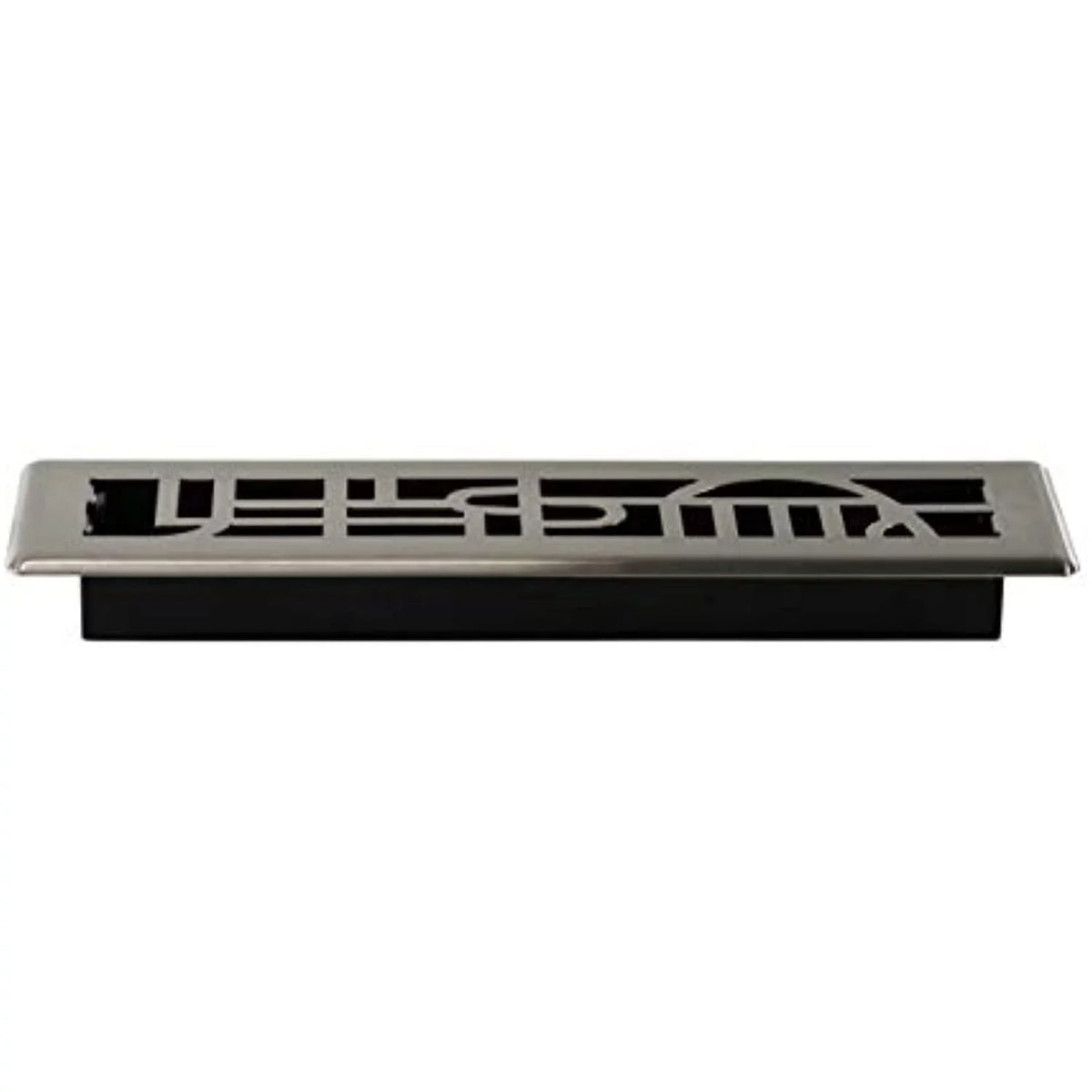 Brushed Nickel Decor 2x12, Grates Register, Floor ADH212-NKL