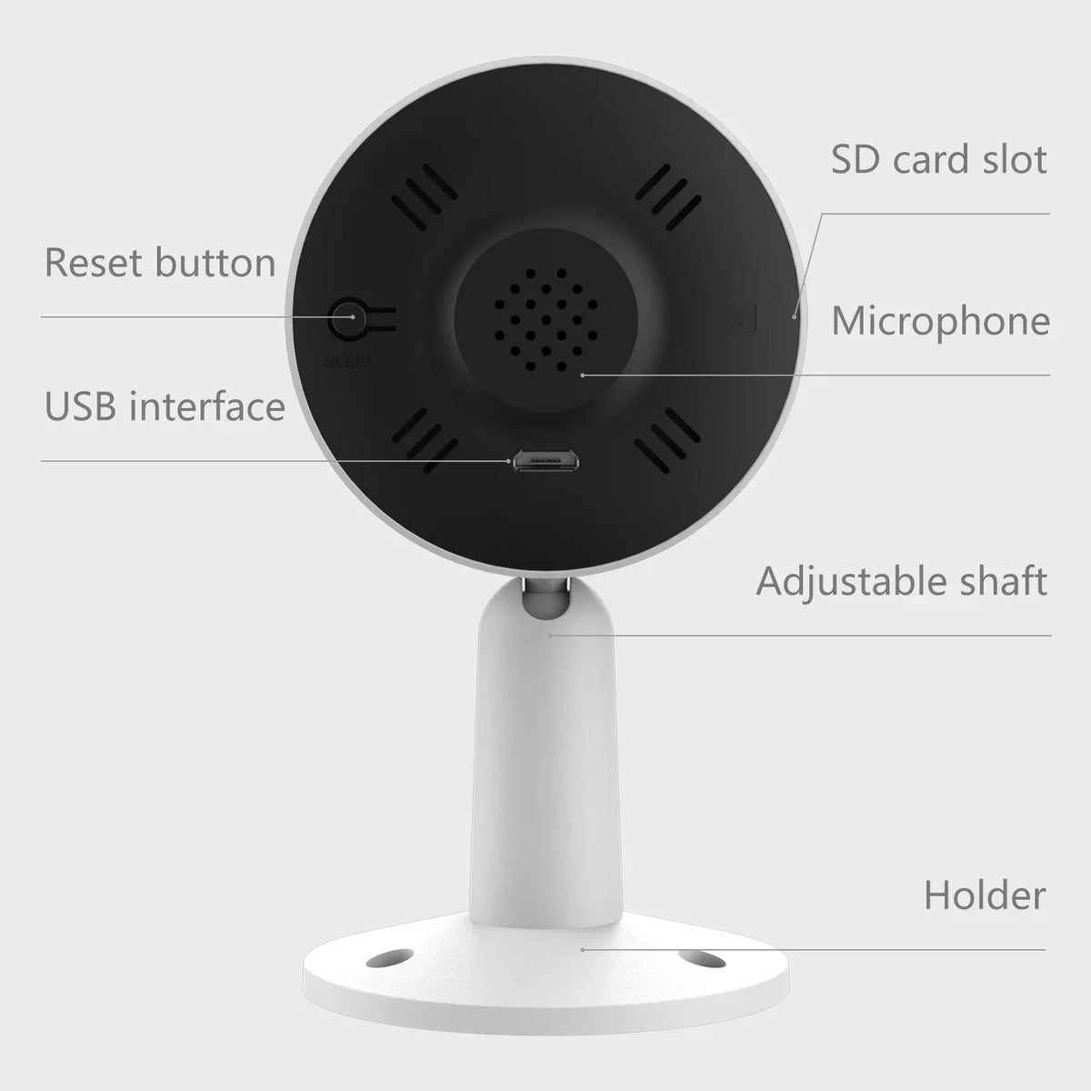 1080p Surveillance Indoor Home (2-Pack) , Camera and 2-Way Camera HD Phone Audio Arenti Vision APP Security IN1 Night Wifi