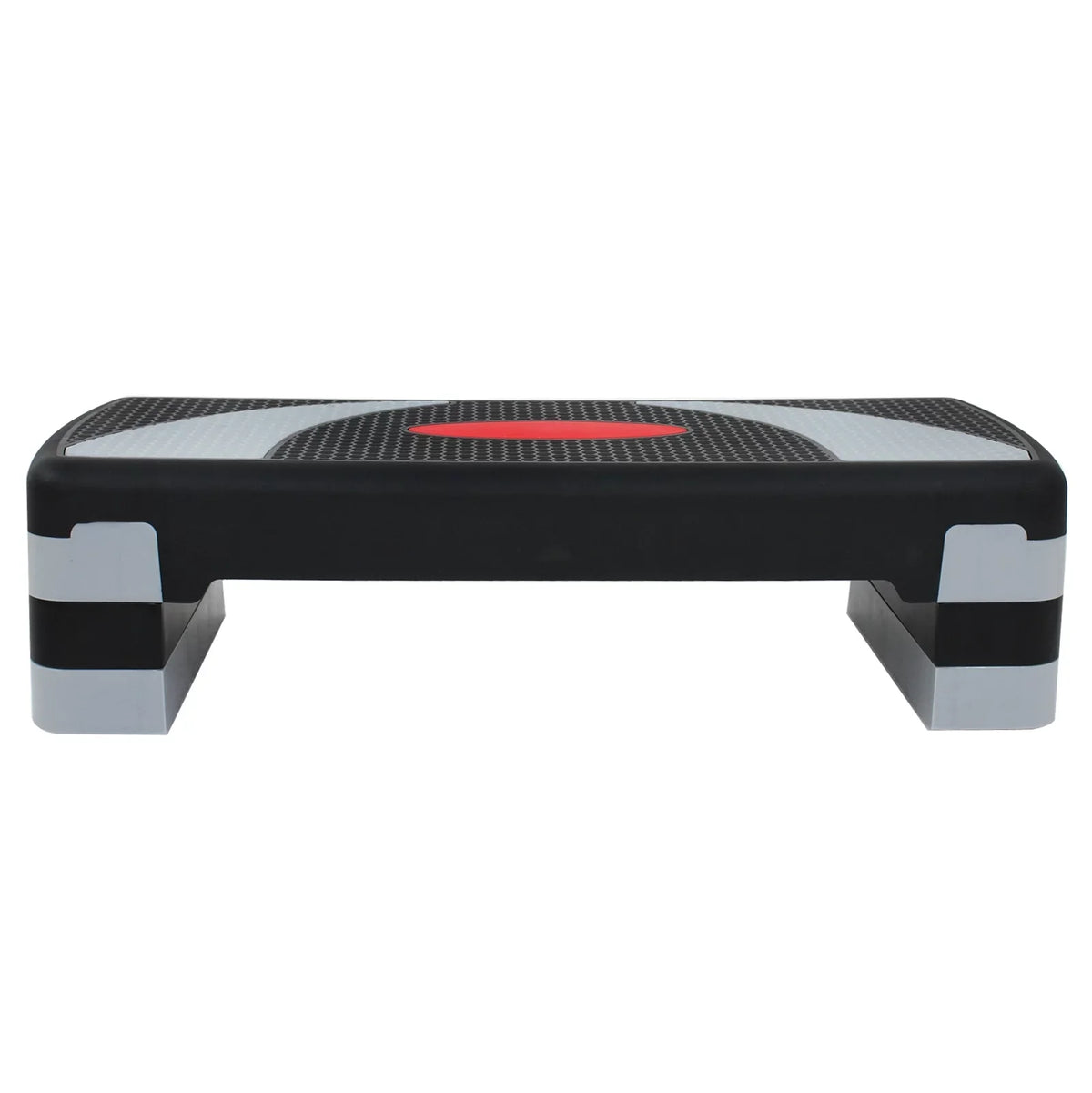 Step w/Risers Exercise Adjustable Stepper Platform in Aerobic & Fitness Stepper Trainer Workout 31"