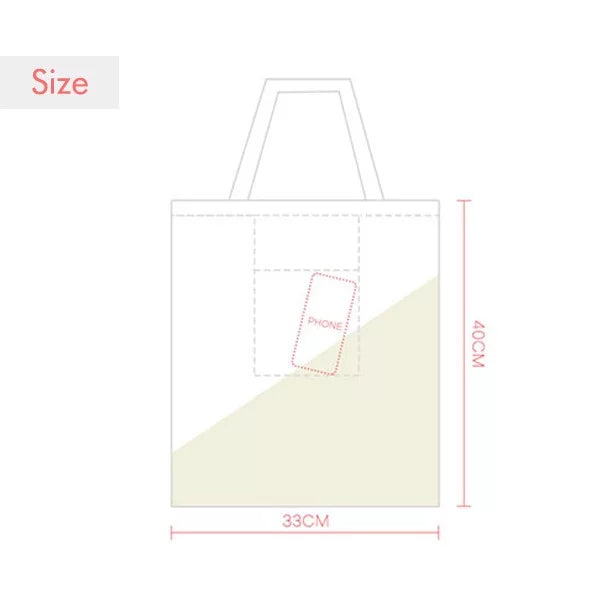 Reflection Bag Market Tote Stock Sack Bull Expression Shoulder Canvas