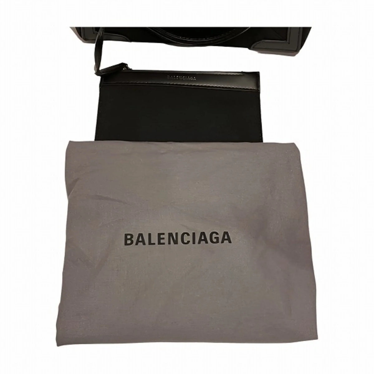 Balenciaga Ladies XS 2WAY Shoulder 390346 Handbag Bag Cabas Navy (Good) Pre-Owned