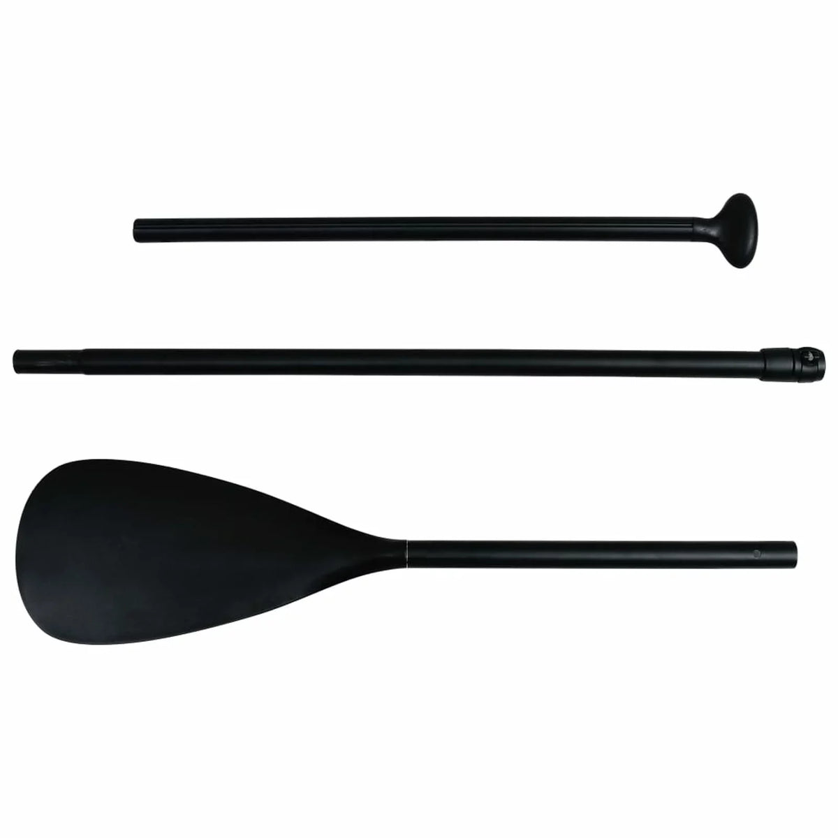 White OWSOO and Black Inflatable Set Board Paddle