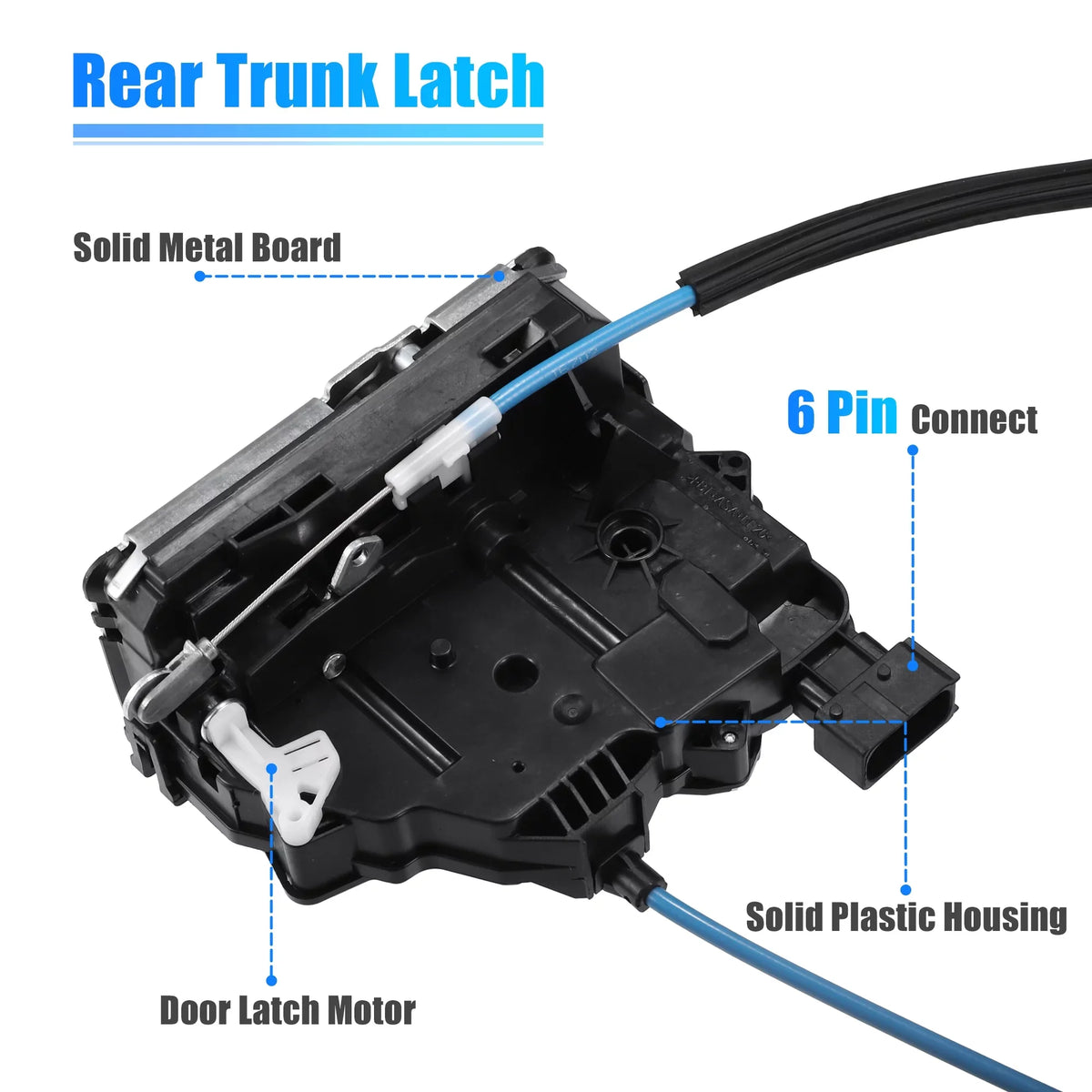 No.68226175AB/68226175AA Actuator Unique Ram ProMaster 2014-2022 Latch for Rear 3500 Cargo Door Lock Bargains 2500 1500