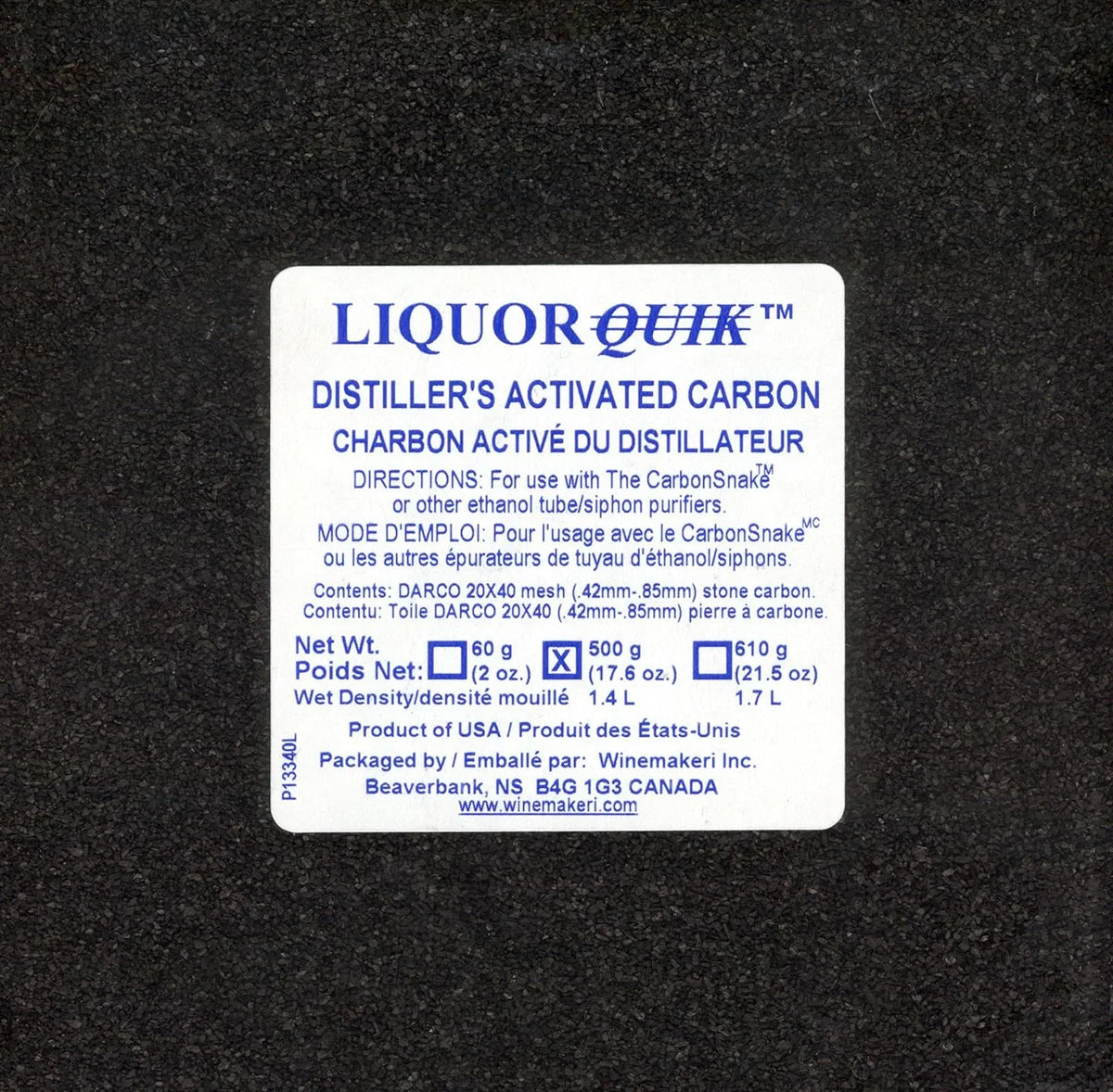 Carbon, Activated 17.6Oz Granular