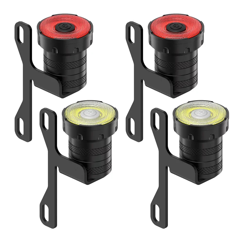 LED Skateboard design Rear Set, Longboard and and Apexeon Lights, Front Ride Safety Rechargeable with USB Light