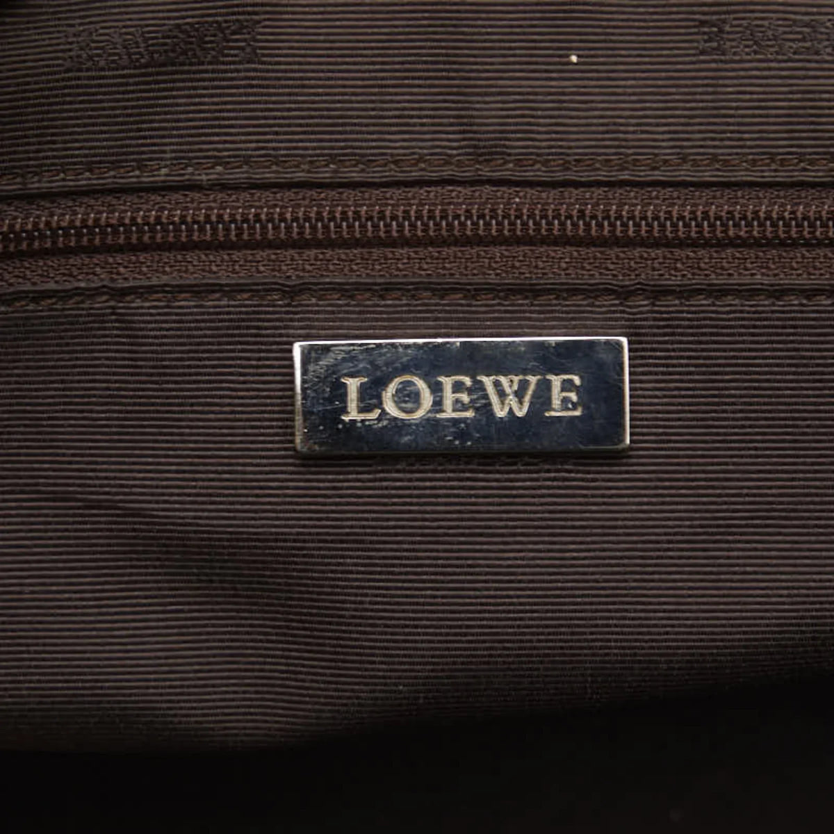 Ladies (Fair) Cream LOEWE White Yellow Leather Handbag Pre-Owned