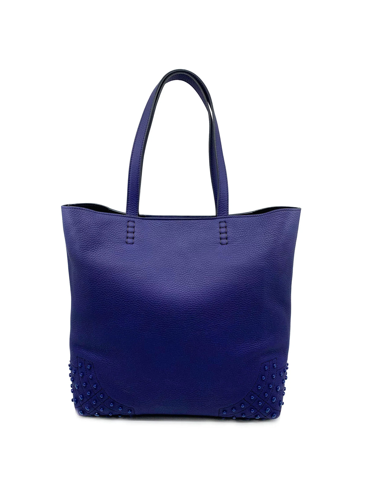 Wave New Satchel Tote Soft Gommini Tod's XBWAMRFT301MACL-411 Violet