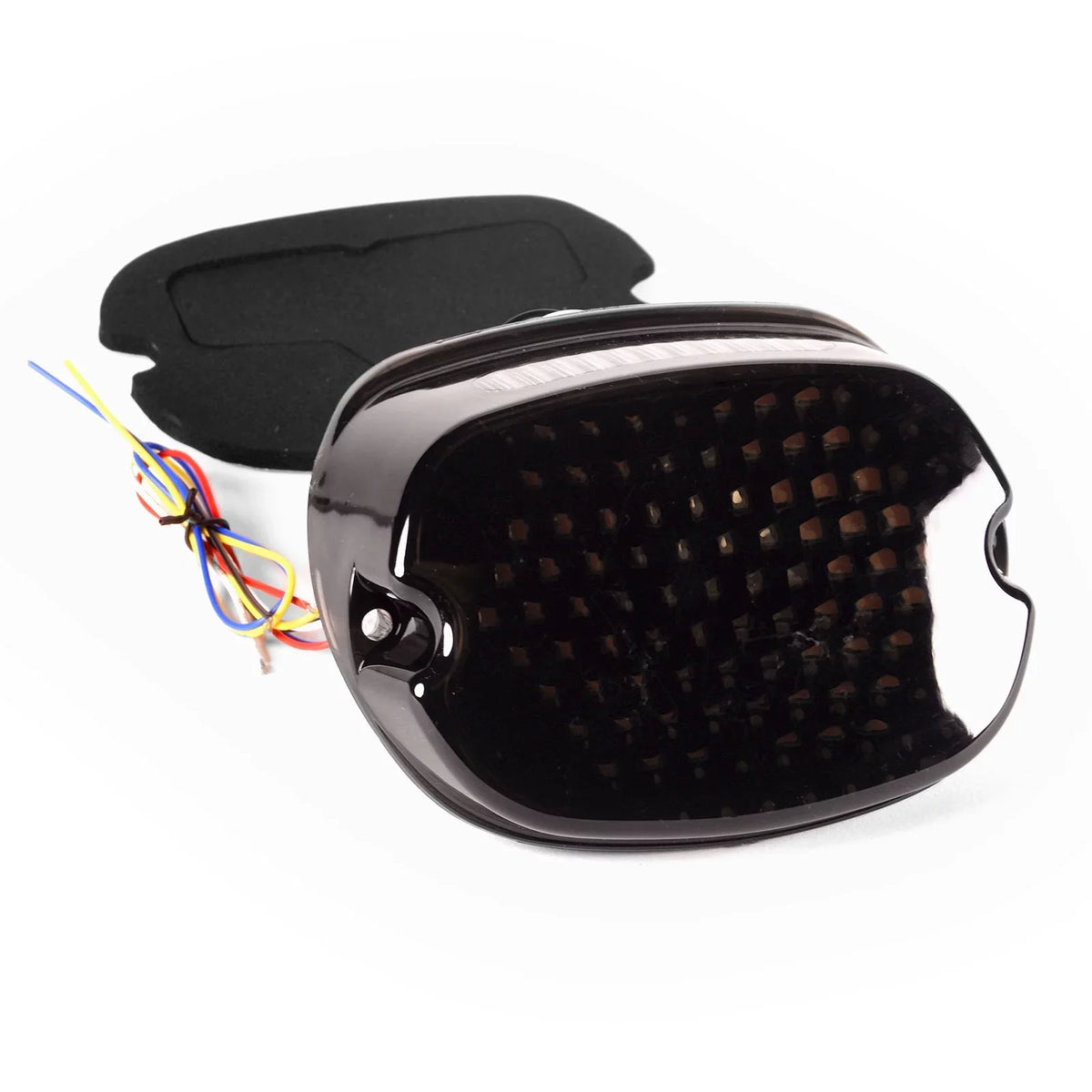 Profile Light Ultra Tail Brake Electra Most FLHTCU Classic Fits LED 6-1/4" 1999, Round Krator Running Turn Low Davidson Compatible with Smoke Light Signals Glide Light - Harley 2007-2014 Headlights