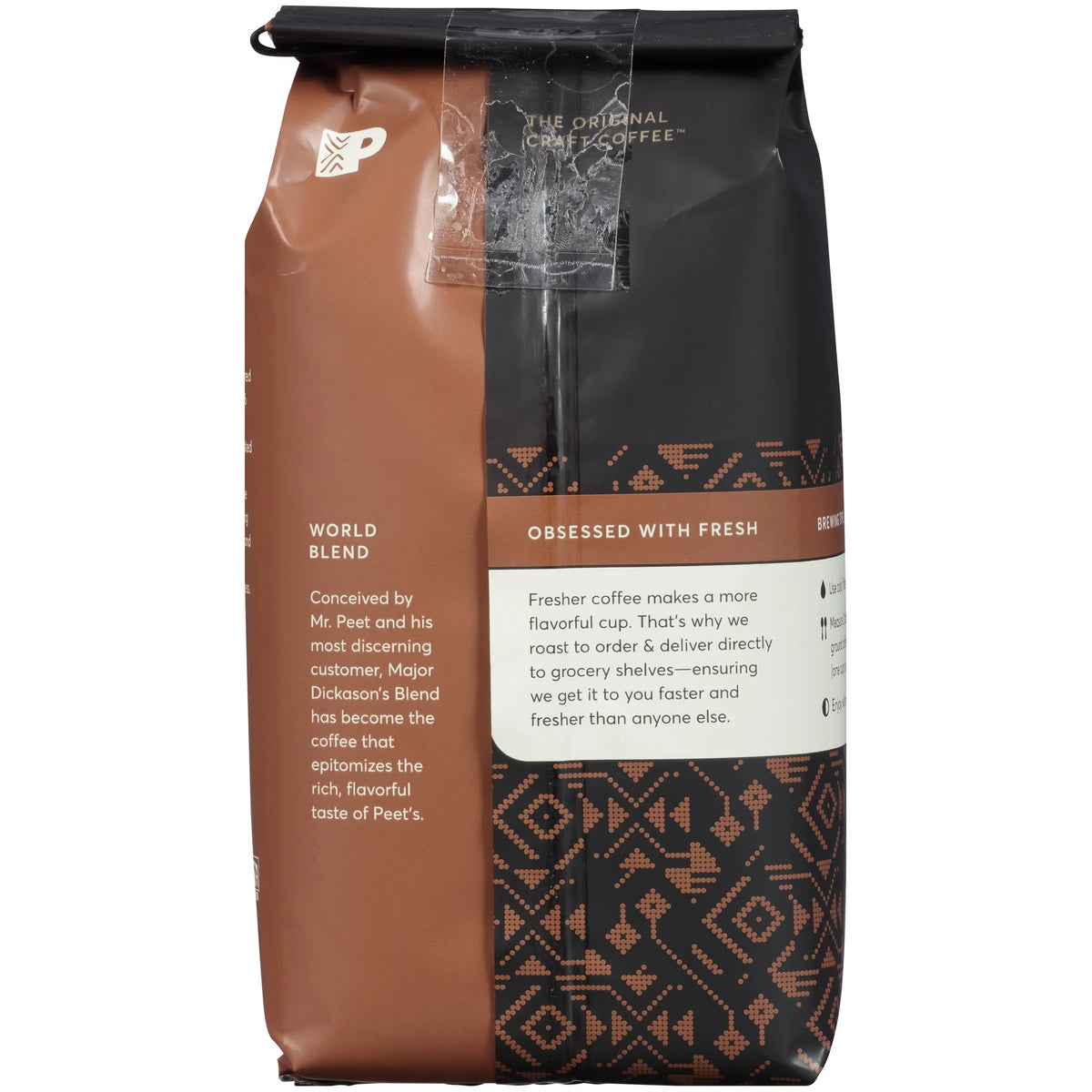 Dickason's Ground Major 12 Peet's Dark Coffee, Roast Blend oz. Coffee
