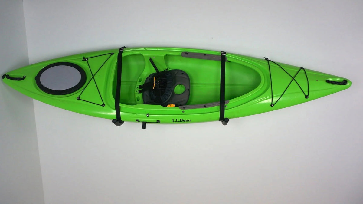 Safety Rack Kayak for 1 Storage Single Mount Sparehand Wall with Strap