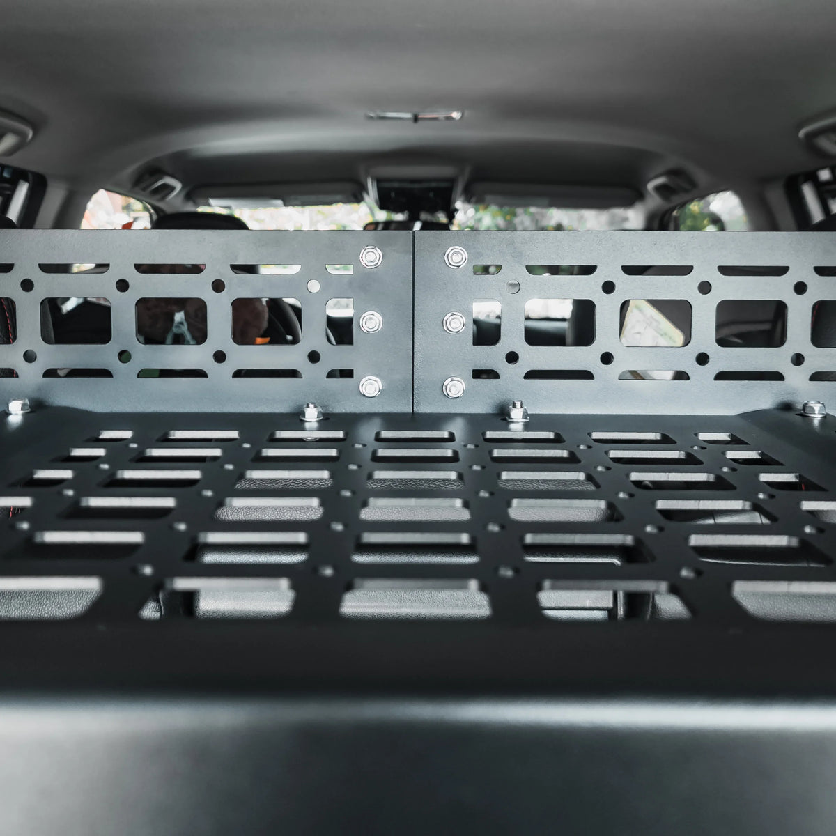 Storage Shelf BAKOD MSW100 Toyota Window 4Runner Molle Panel for Set MSPS100 Black 2010-2023