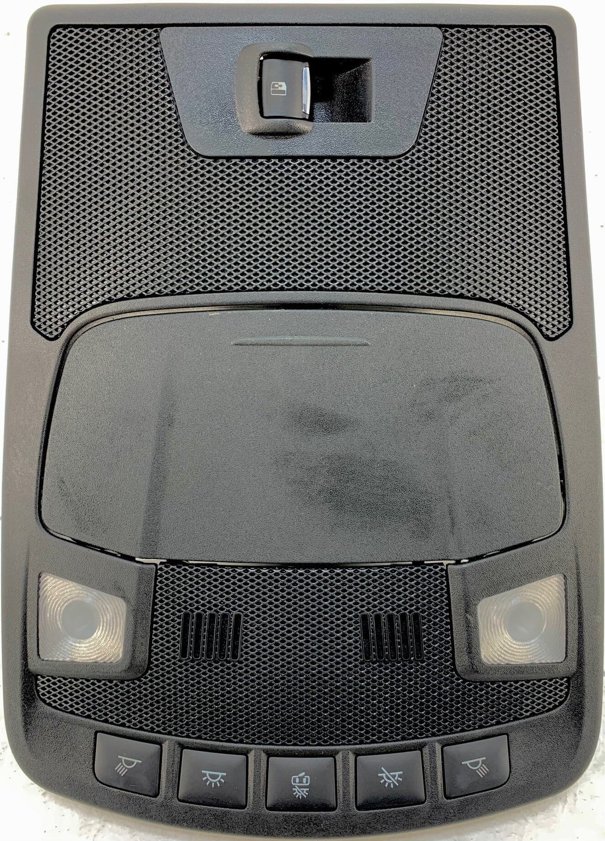 Console Window Power Pre-Owned Overhead Sliding OEM Rear F150 Black w/ Roof 2015-2020 (Good)