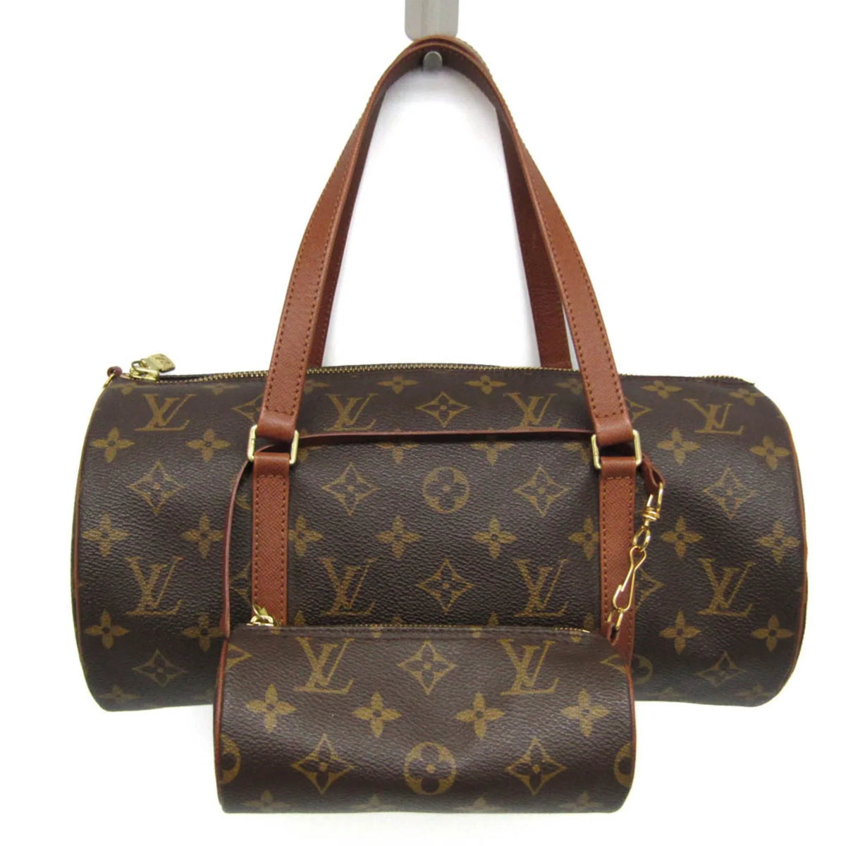 Monogram Handbag Pre-Owned Monogram Papillon 30 M51365 (Good) Women's