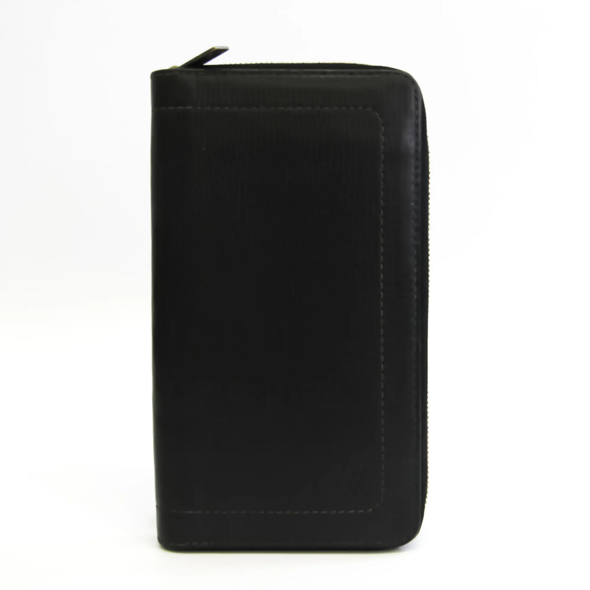 (Good) Zippy Organizer Wallet Utah Leather (bi-fold) M97026 Pre-Owned Basalt Men's Long