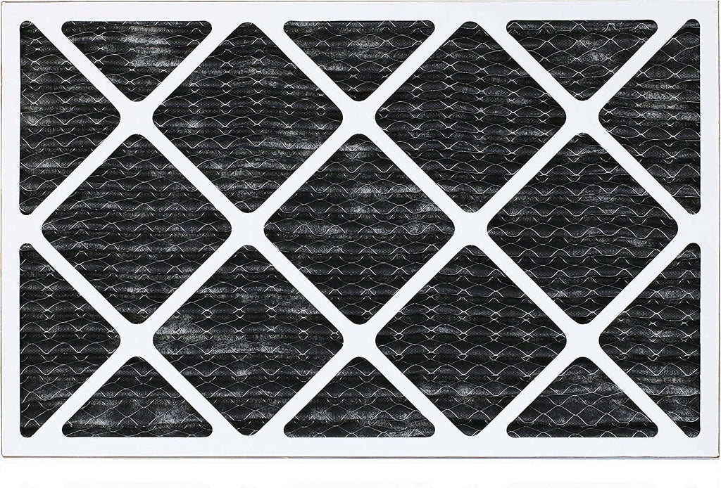 Activated AC Air with Odor Pleated MERV Eliminator 8 Furnace Filterbuy (6-Pack) Carbon Filters 12x24x1 HVAC