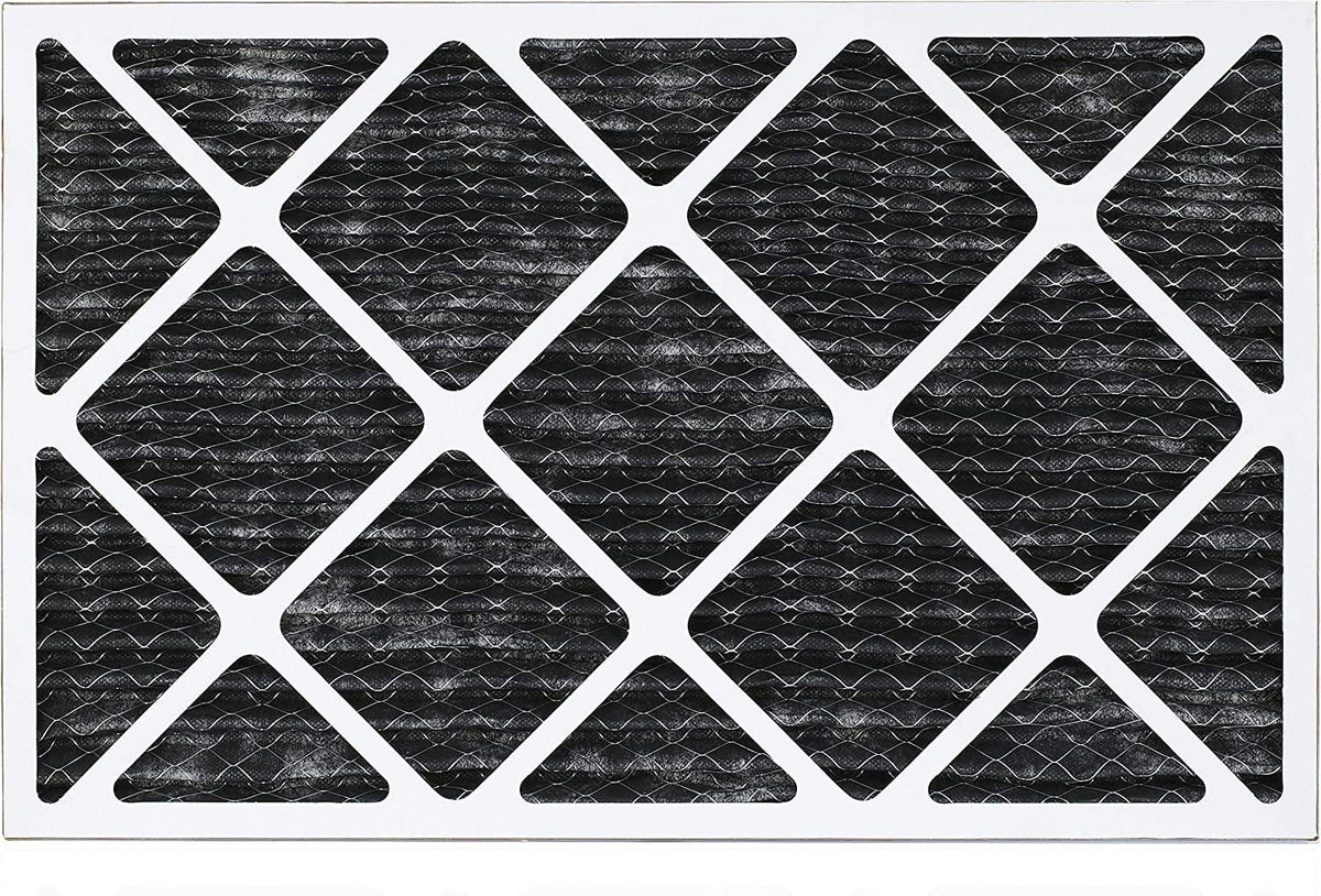 12x20x1 Furnace (3-Pack) Eliminator Air Filters MERV AC HVAC Carbon 8 Odor with Activated Filterbuy Pleated