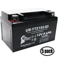 Free, Maintenance Replacement 12V, 250CC Scooter Battery Activated, 8.6Ah, 2011 UB-YTZ10S-BS - UpStart Maxam Factory Battery for 5-Pack Yamaha