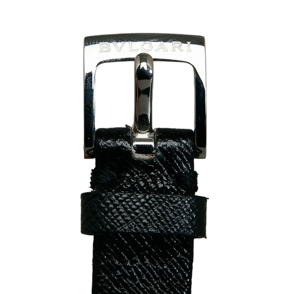 Pre-Owned Quartz BVLGARI Stainless B Ladies Watch Zero Dial BZ23S One Navy (Good) Bvlgari Diamond Shell Steel