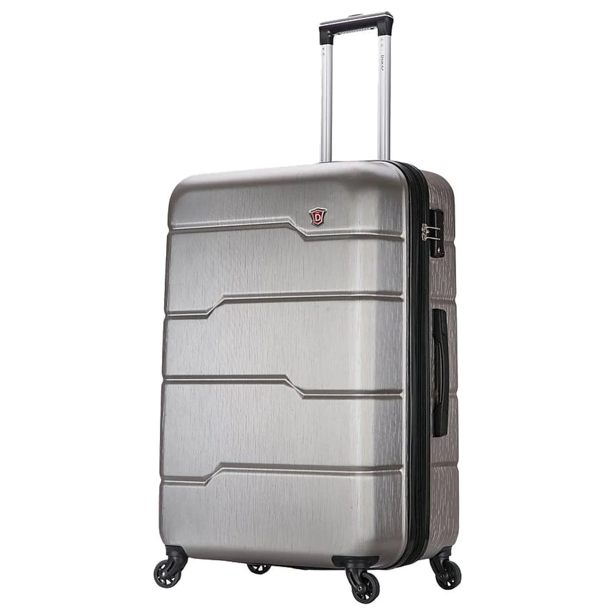 Spinner 4-Wheel (DKROD00L-COA) Large Plastic RODEZ DUKAP Luggage Silver