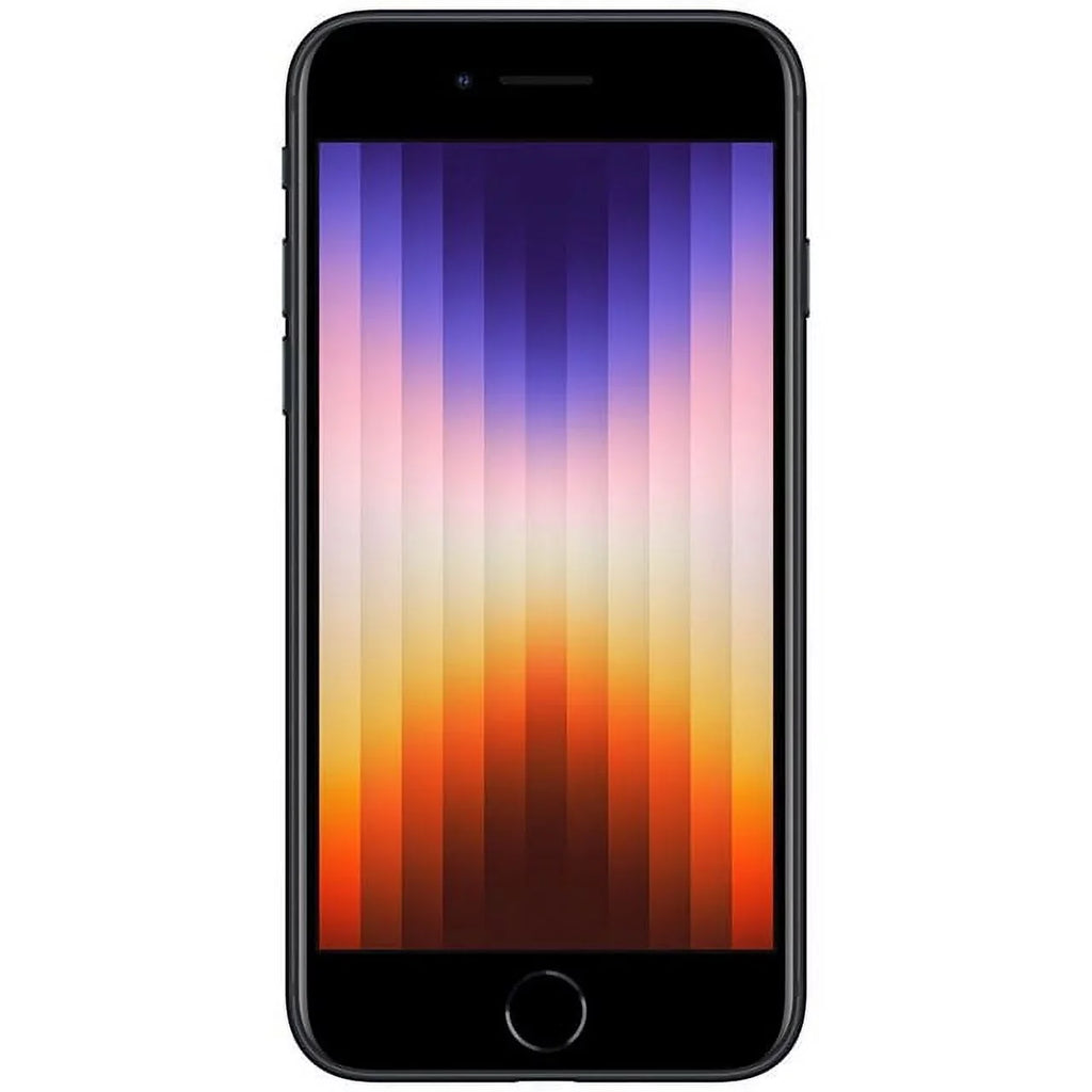 '- (3rd SE Gen) Carrier Midnight - Unlocked 128GB (Fair) iPhone Pre-Owned