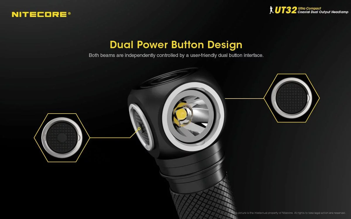 Battery Cable with 1xNitecore Value UT32 V6 V6 White) USB Headlamp Rechargeable XP-L USB and Dual Emitter White) Cool - (3000K, - ECO-SENSA Bundle: NL1834R Nitecore Warm XP-L2 1xFree (5700K,