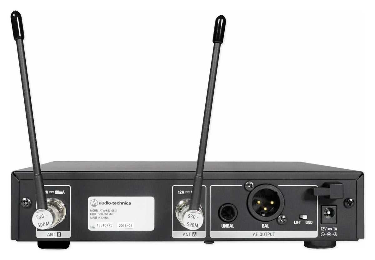Technica Mic+Tower Audio Wireless Speaker Theater Home Handheld ATW-3212/C710DE2