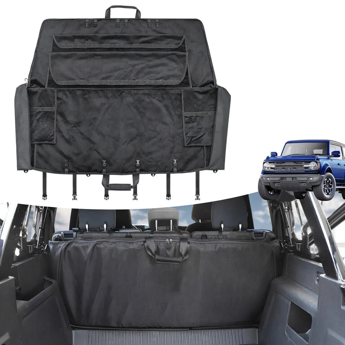 Bag 600D Soft Accessories US Storage For Top Door Window Bronco 4 2021-2023
