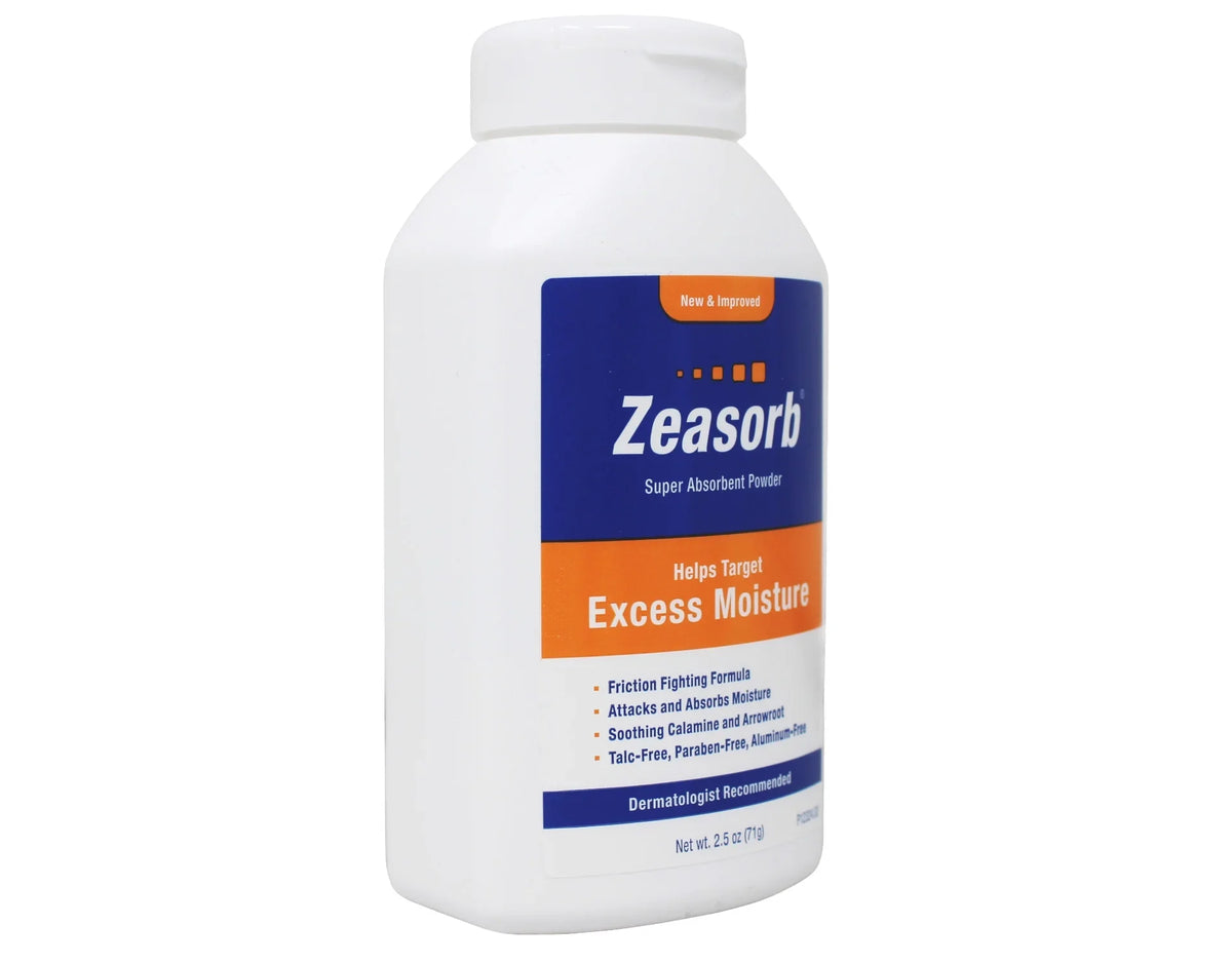 Zeasorb - 2.5-Ounce Pack Super Absorbent Bottle Powder 6 Each Prevention