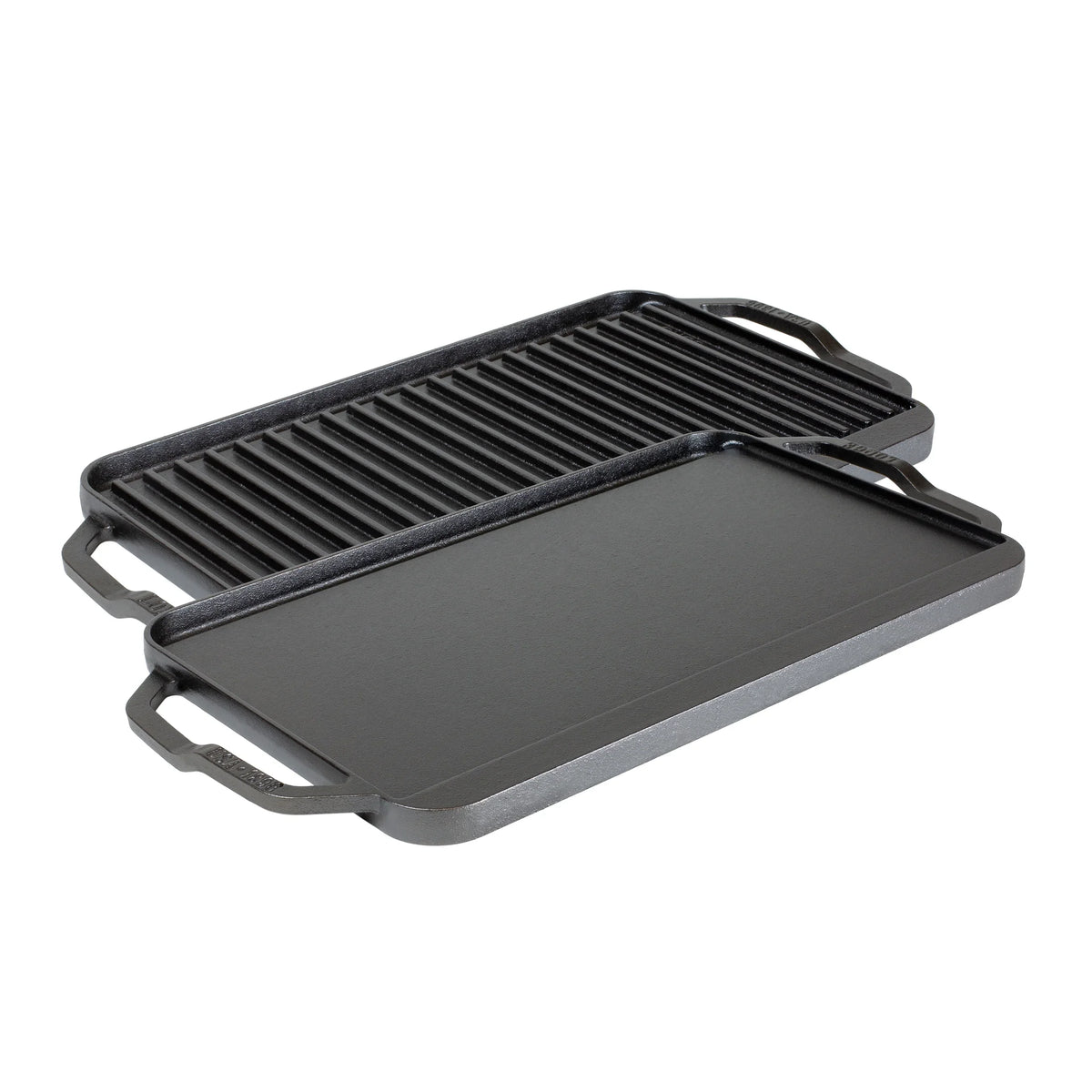 '- Chef Griddle Fire Iron with Burner & Collection Iron Stovetop, Grill Grill, Flat Reversible Skillet Double Oven, - Open Iron Handles Cast Cast Cast for Grill/Griddle Lodge or