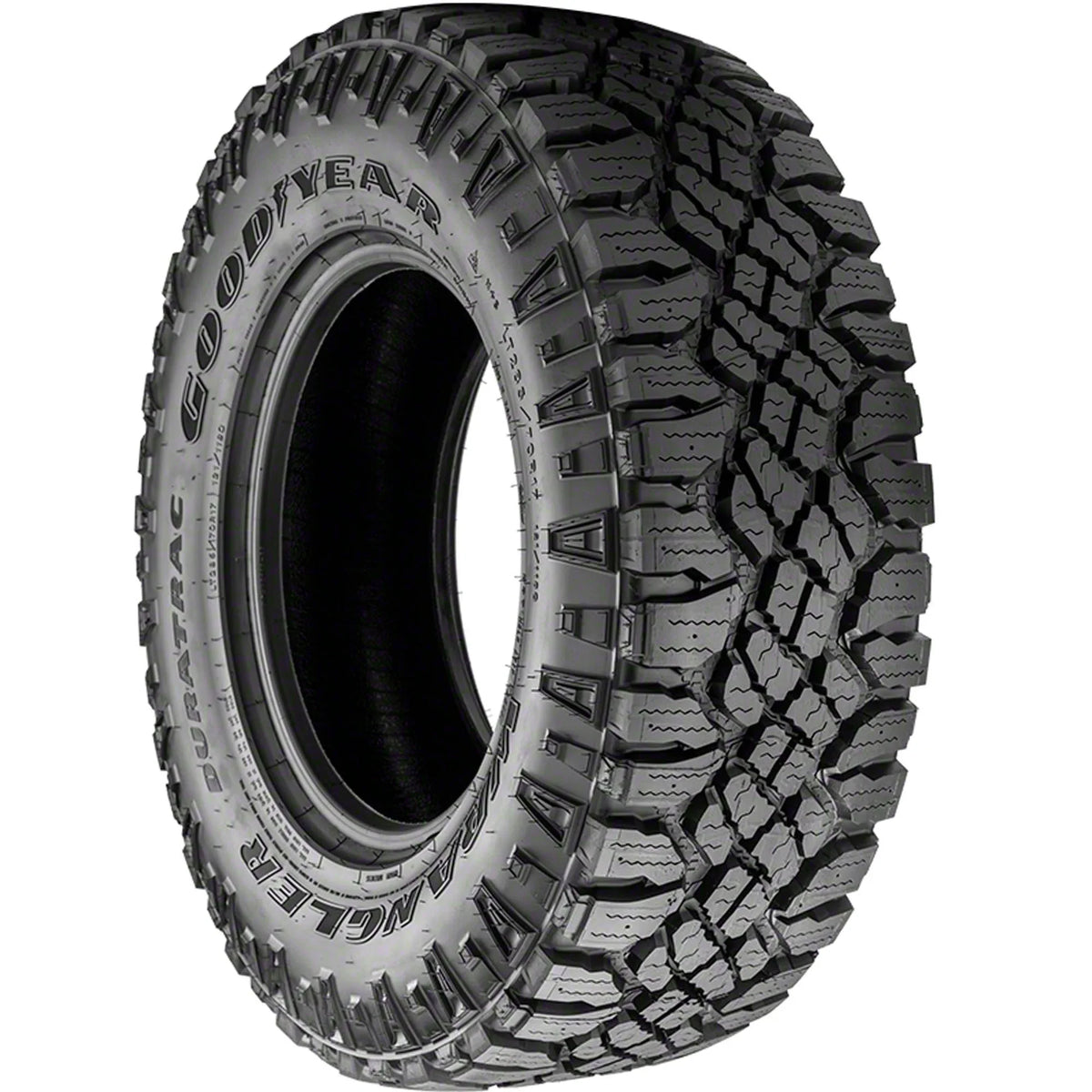 Rugged Goodyear Studdable Wrangler E Light LT325/60R20 Tire DuraTrac 126/123Q Terrain Truck