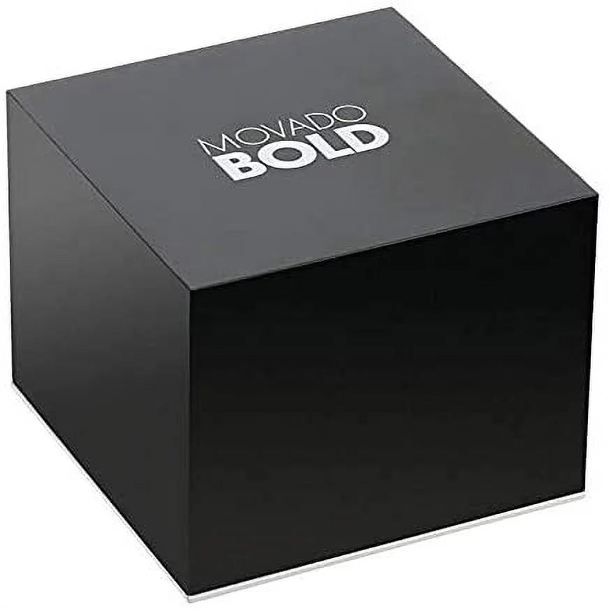 Silver Movado Bold Watch Dial Quartz 3600887 Men's Evolution
